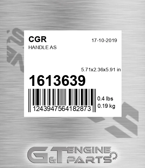 1613639 CGR Handle As