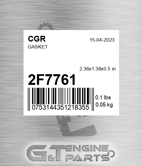 2F7761 CGR Gasket