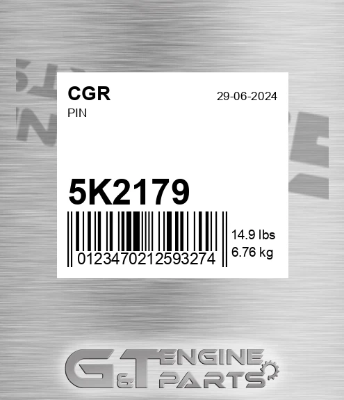 5K2179 CGR Pin