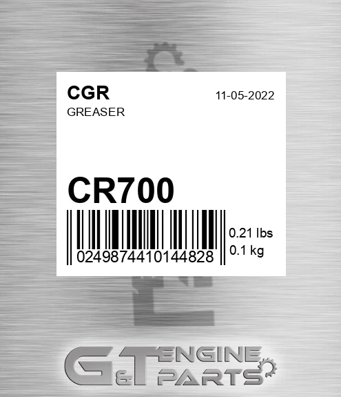 CR700 Greaser