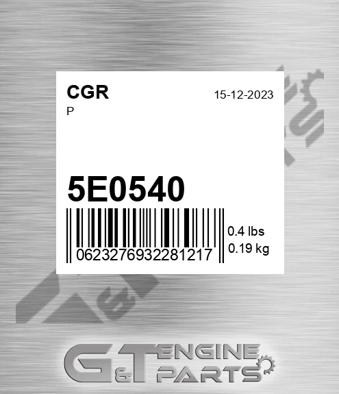 5E0540 CGR P