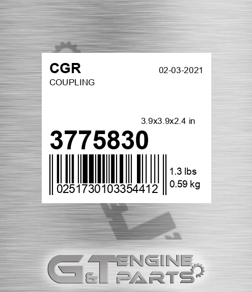 3775830 Coupling