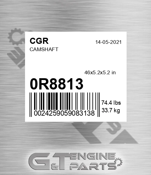 0R8813 Camshaft for CGR