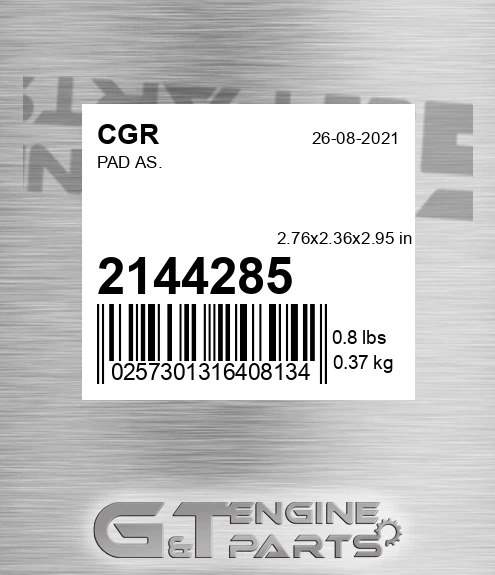 2144285 CGR Pad As.