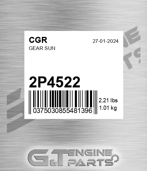2P4522 Gear Sun