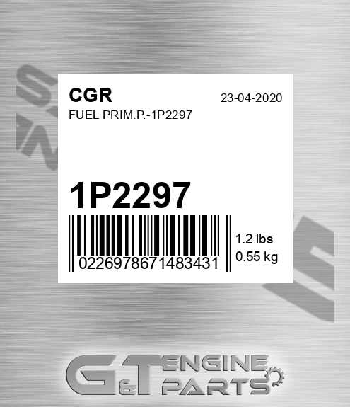 1P2297 Fuel Prim.p.- for CGR