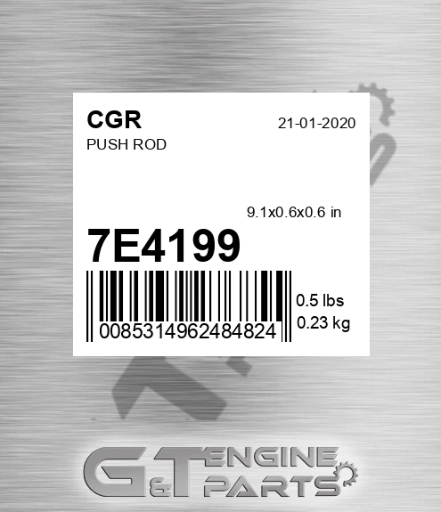 7E4199 CGR Push Rod