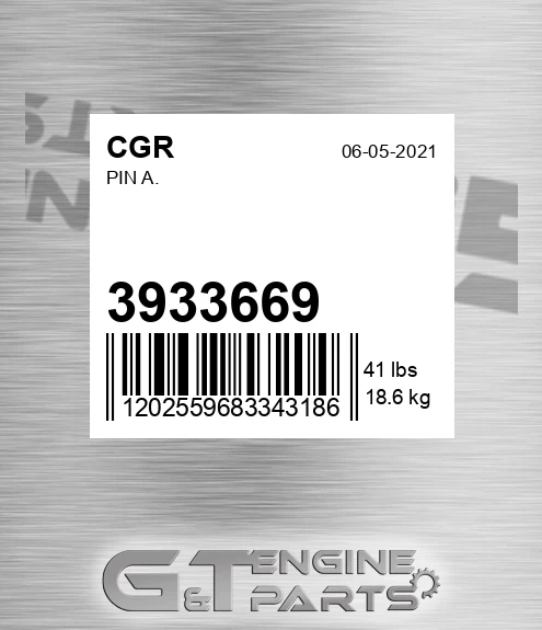 3933669 Pin A.
