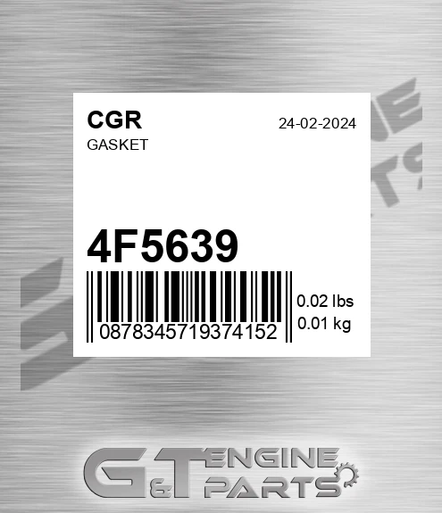4F5639 CGR Gasket