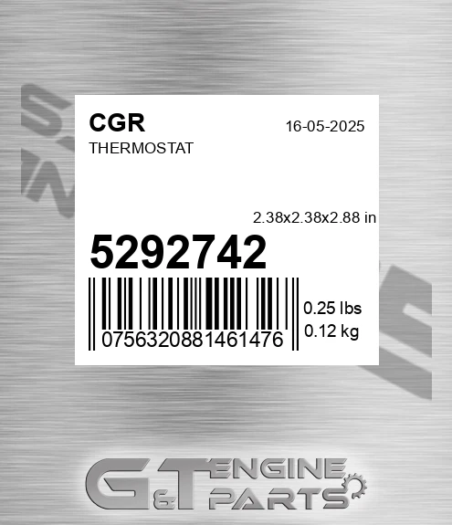 5292742 CGR Thermostat