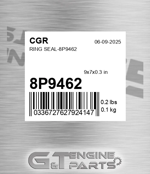 8P9462 CGR Ring Seal-