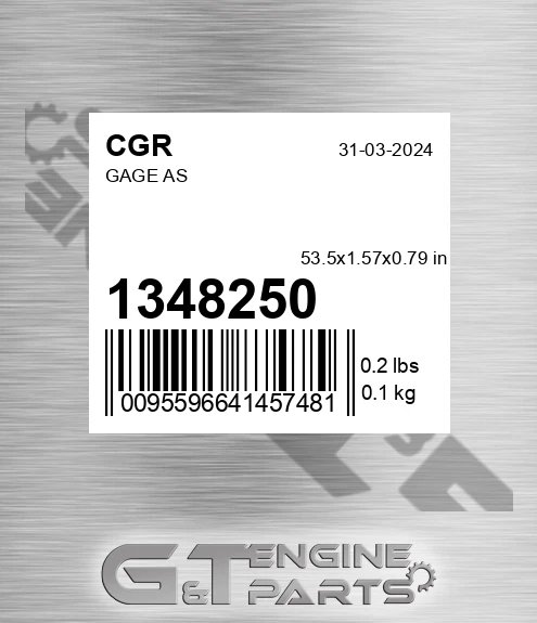 1348250 CGR Gage As