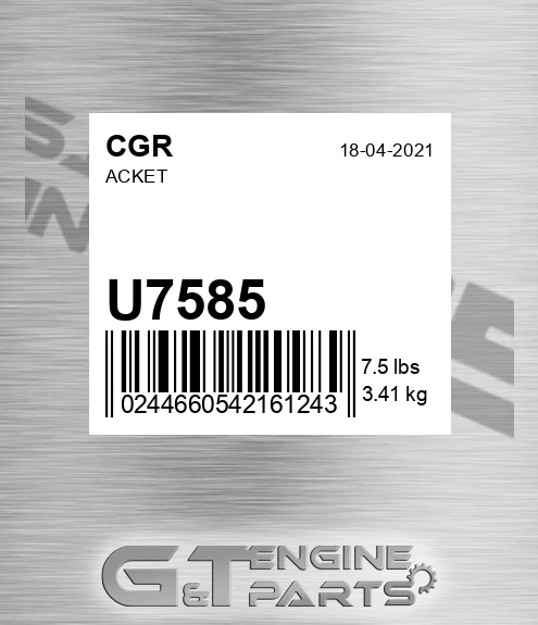 U7585 Acket