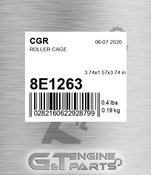 8E1263 Roller Cage