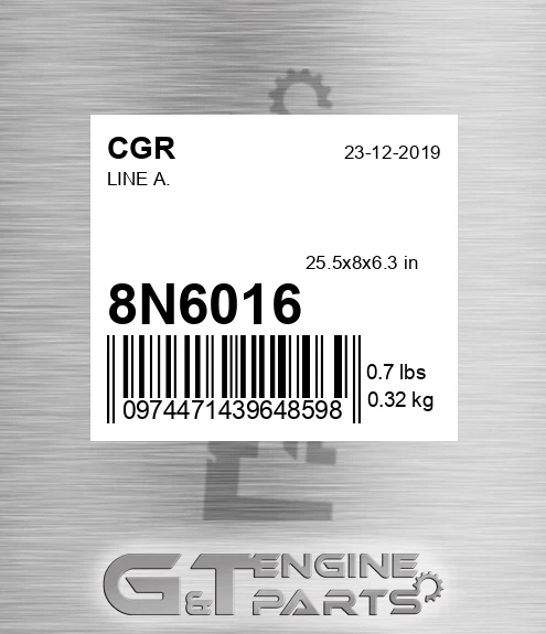 8N6016 Line A.