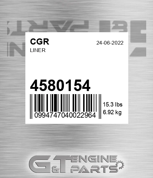 4580154 CGR Liner