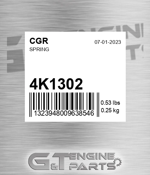 4K1302 CGR Spring