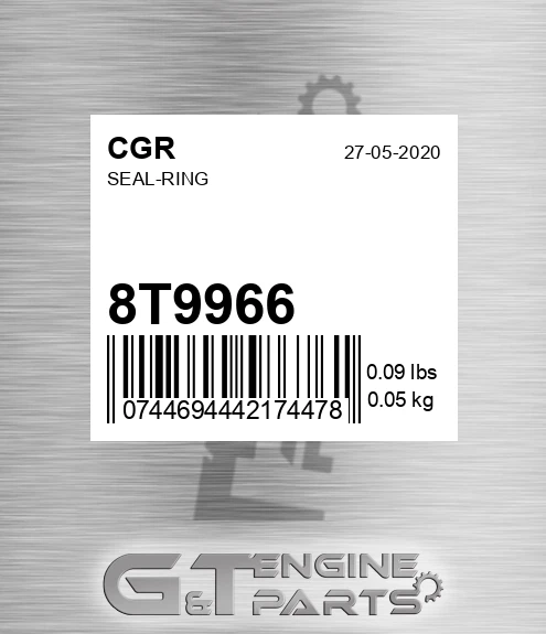 8T9966 CGR Seal-ring