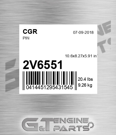 2V6551 Pin