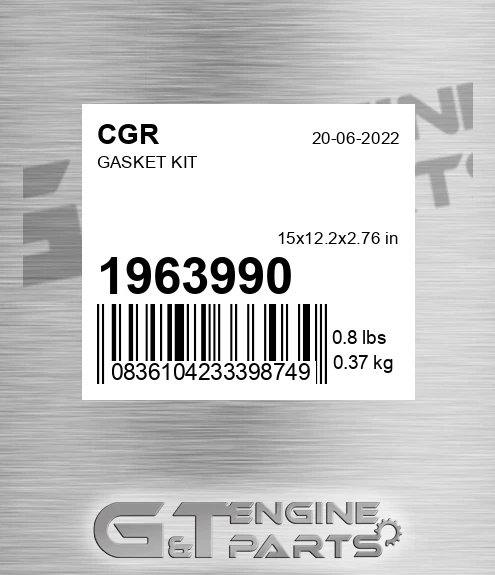 1963990 CGR Gasket Kit