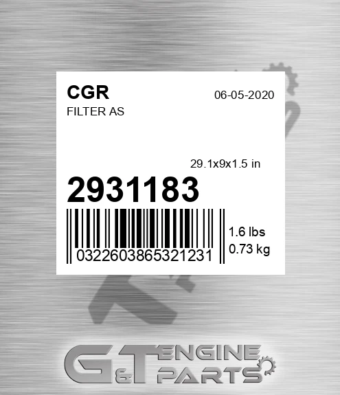 2931183 Filter As