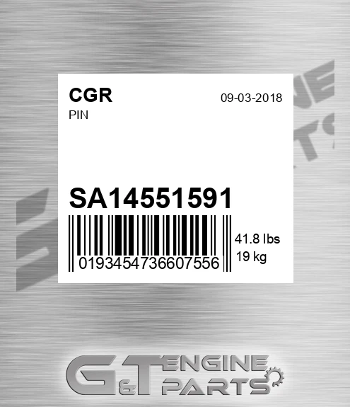 SA14551591 CGR Pin