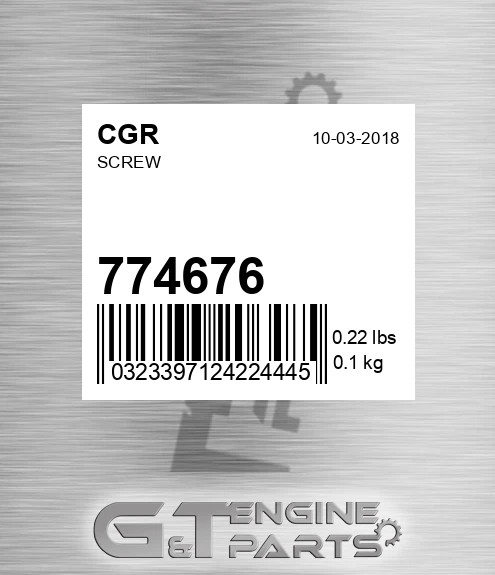 774676 Screw