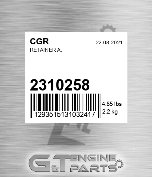 2310258 Retainer A.