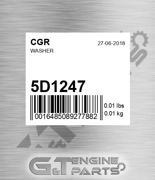 5D1247 CGR Washer