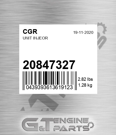 20847327 Unit Injeor