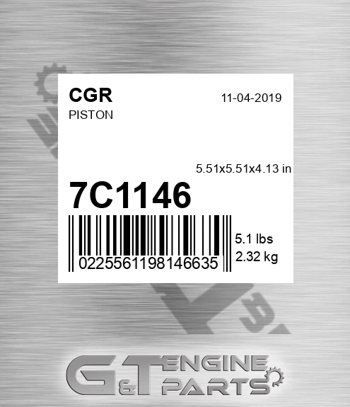 7C1146 CGR Piston