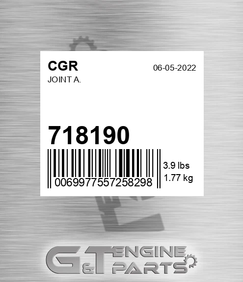 718190 Joint A.