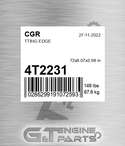 4T2231 CGR Tting Edge