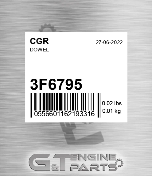 3F6795 Dowel