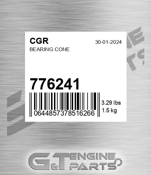 776241 CGR Bearing Cone