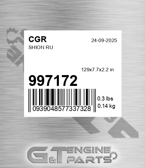 997172 CGR Shion Ru