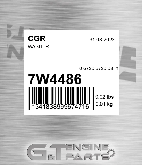 7W4486 CGR Washer