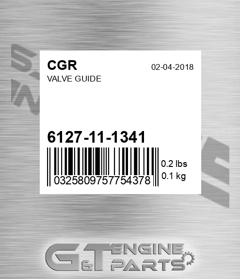6127-11-1341 Valve Guide