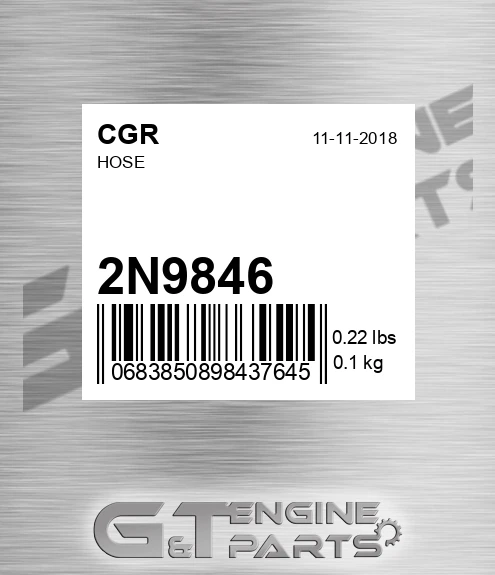 2N9846 CGR Hose