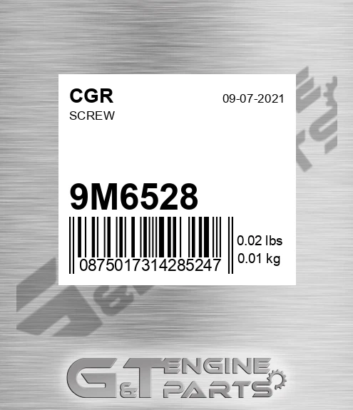9M6528 Screw for CGR