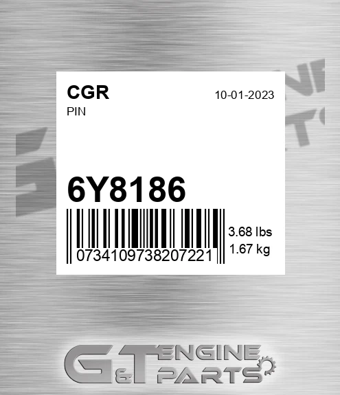 6Y8186 CGR Pin