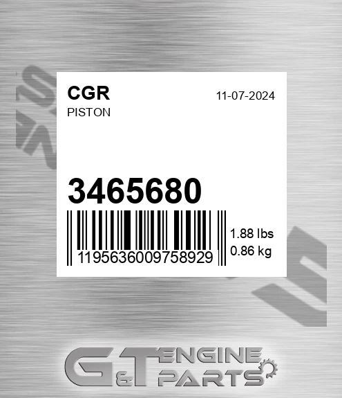 3465680 Piston