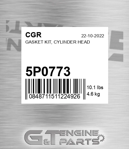 5P0773 Gasket Kit, Cylinder Head