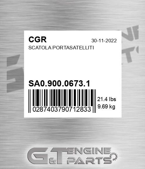 SA0.900.0673.1 Scatola Portasatelliti
