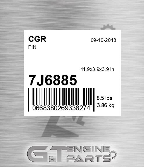 7J6885 CGR Pin
