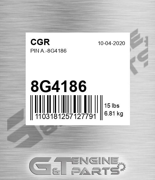 8G4186 CGR Pin A.-
