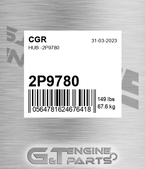 2P9780 CGR Hub -