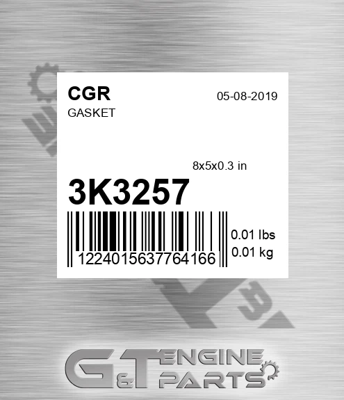 3K3257 CGR Gasket