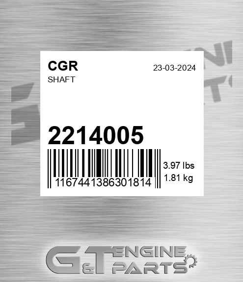 2214005 Shaft