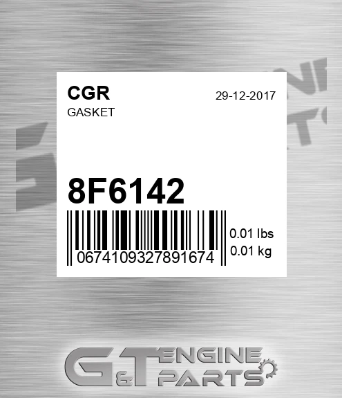 8F6142 CGR Gasket